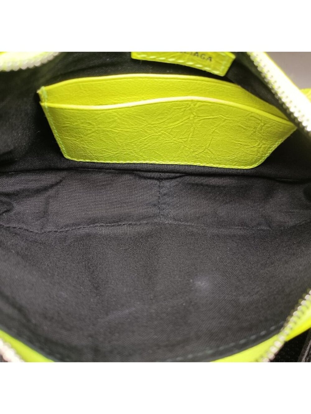 ★SOLD★ Balenciaga le Cagole Green Lambskin Messenger Bag - Picture 9 of 15